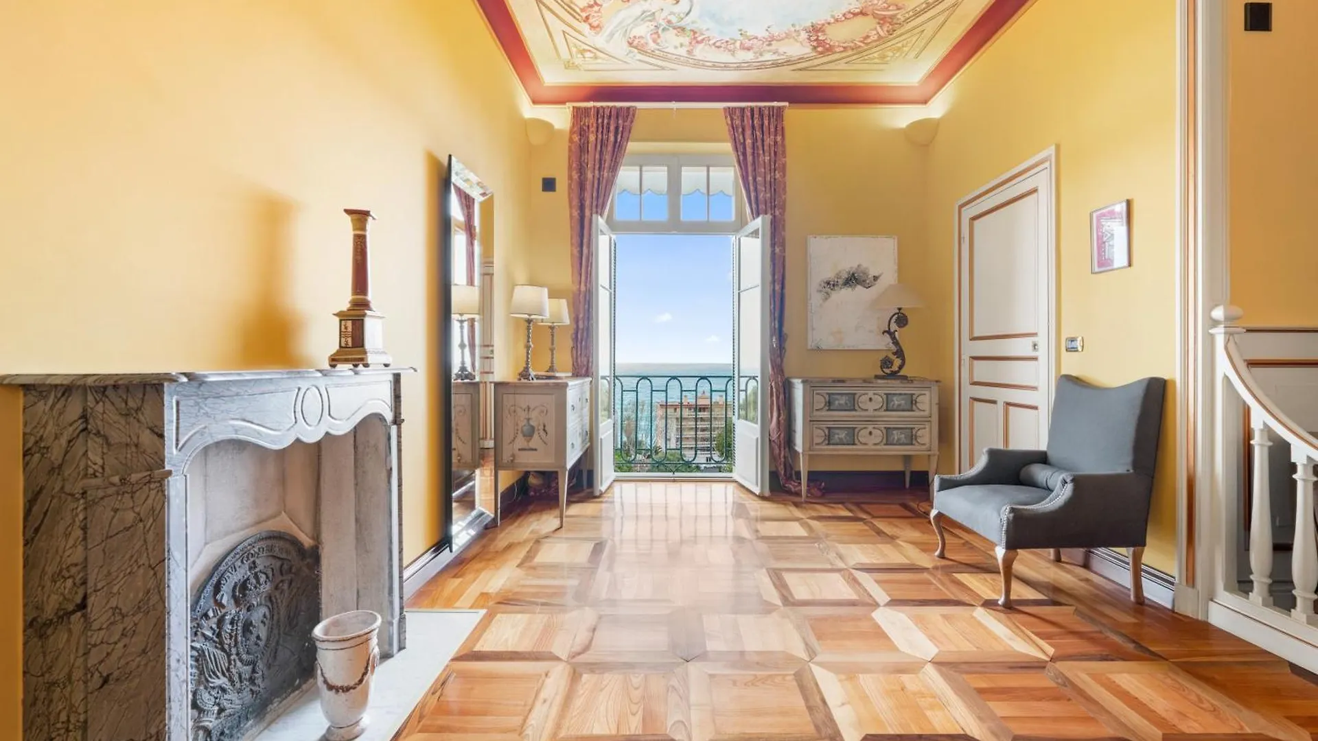 Le Coq Tersling - Residential Parking - Ac - Sea View Apartment Menton France