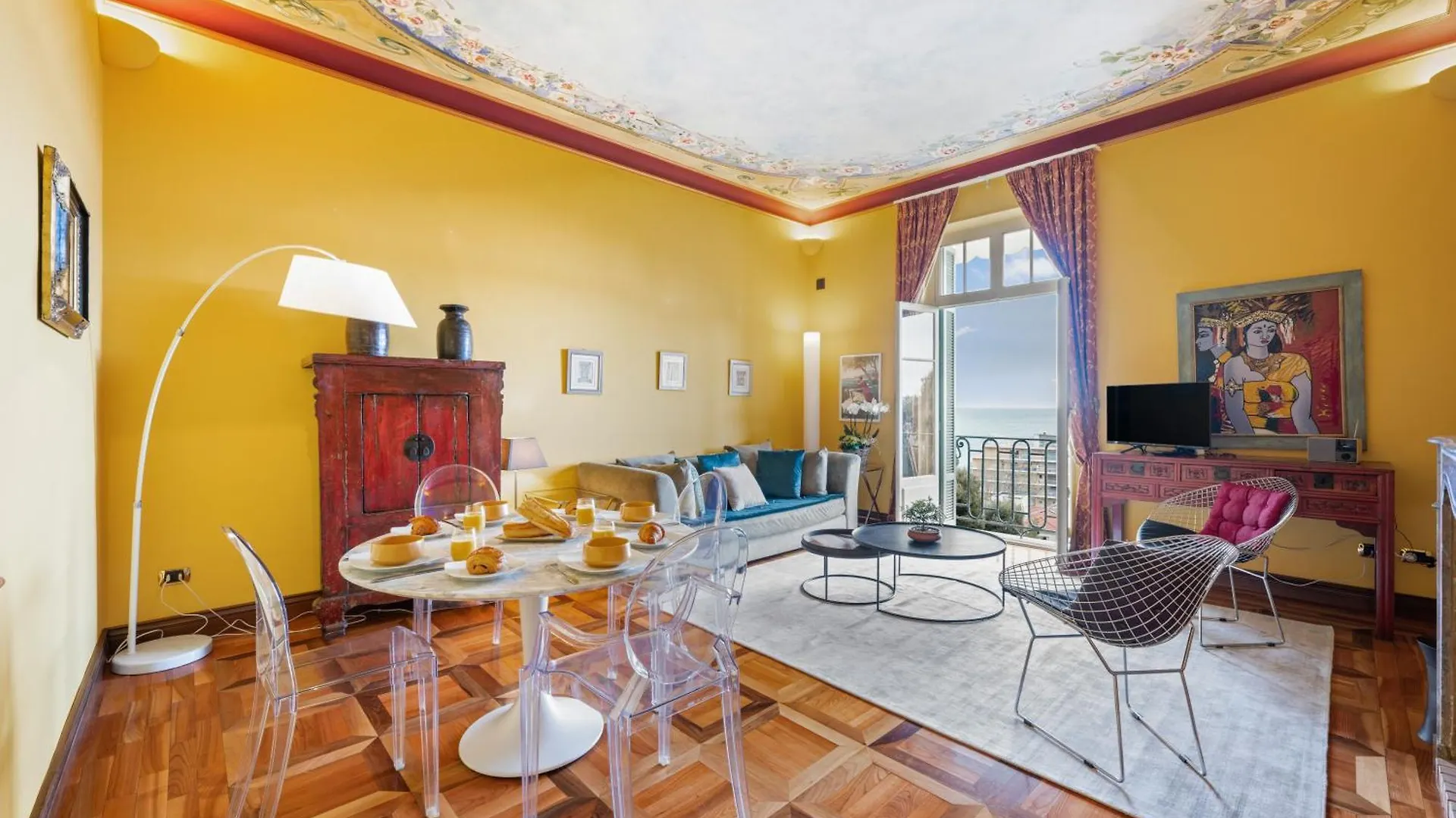 Le Coq Tersling - Residential Parking - Ac - Sea View Apartment Menton 0*,